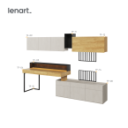 Zestaw mebli TEEN FLEX SET-01