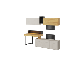 Zestaw mebli TEEN FLEX SET-02