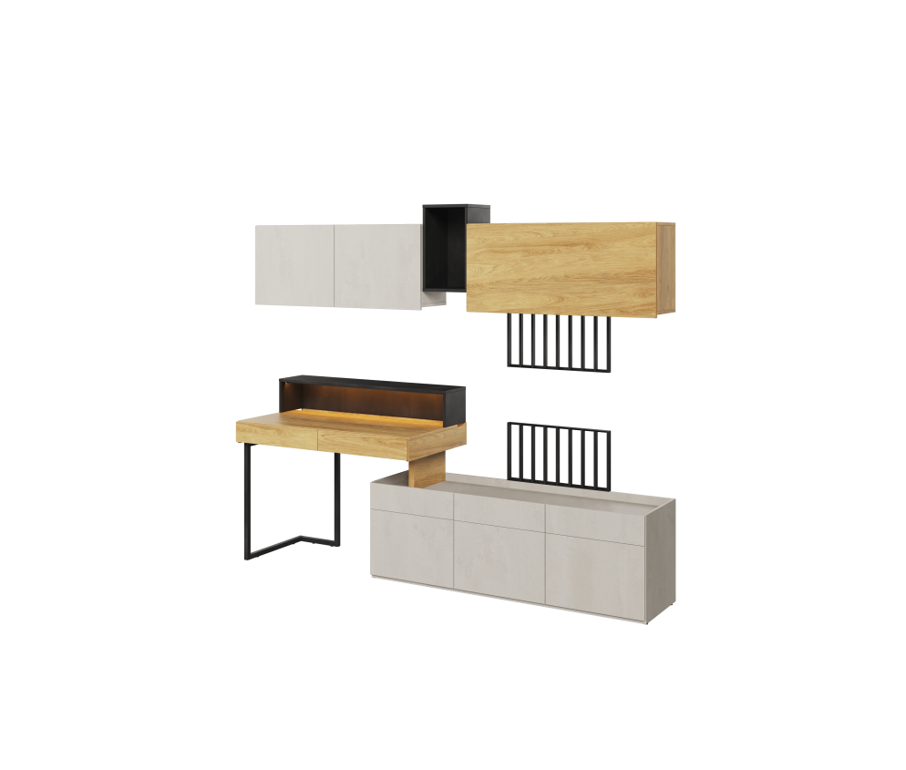 Zestaw mebli TEEN FLEX SET-02