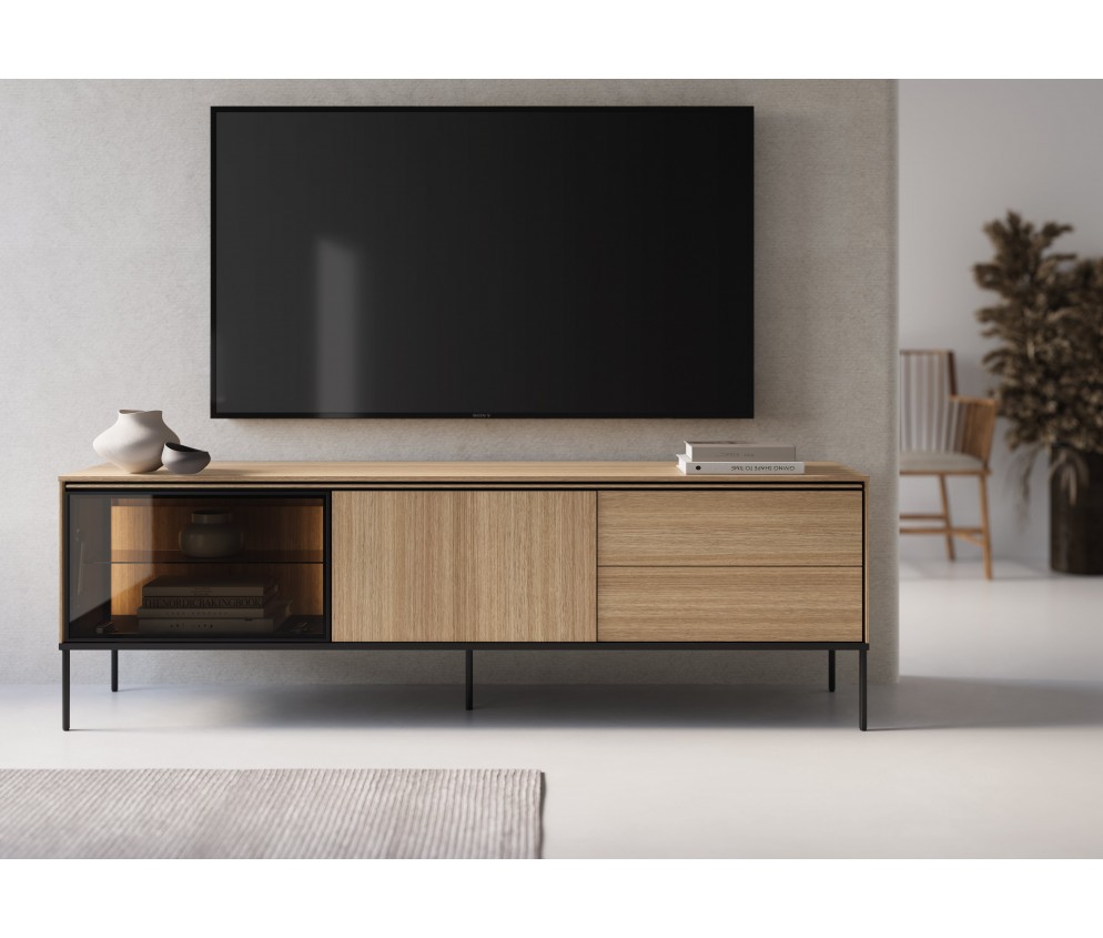 Szafka RTV z oświetleniem VISSO VI-08