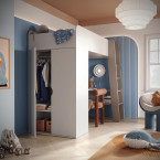 Łóżko piętrowe z materacem  TOM TO-01