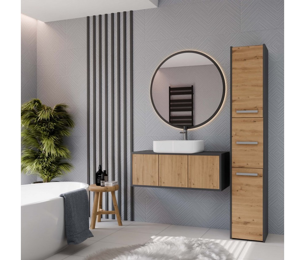 Słupek łazienkowy Sara S33 ANTRACYT ARTISAN