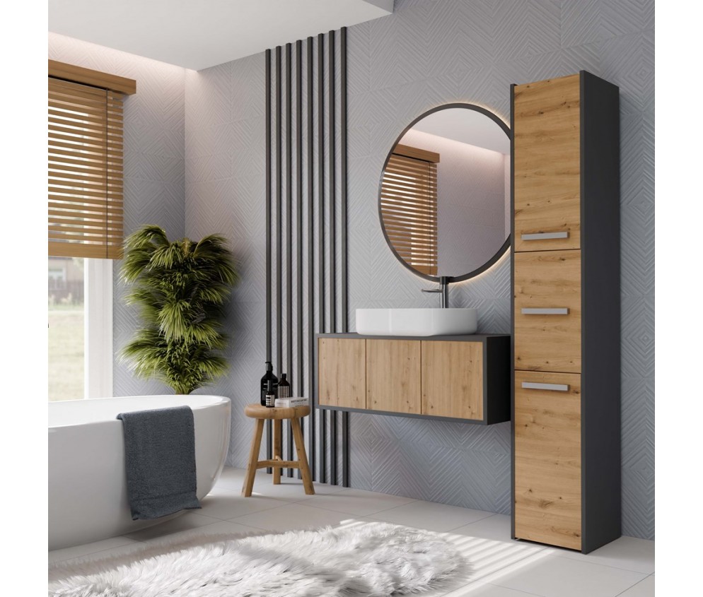 Słupek łazienkowy Sara S33 ANTRACYT ARTISAN