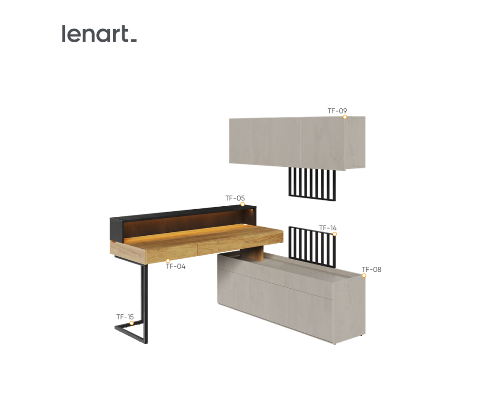 Zestaw mebli TEEN FLEX SET-03