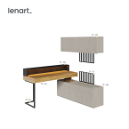 Zestaw mebli TEEN FLEX SET-03