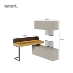 Zestaw mebli TEEN FLEX SET-03