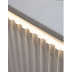 Komoda z oświetleniem TREND TR-01 Biała