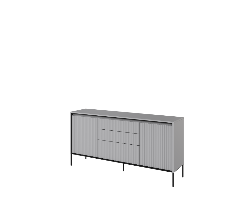 Komoda z oświetleniem TREND TR-01 Szara