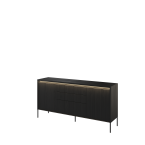 Komoda z oświetleniem TREND TR-01 Czarna