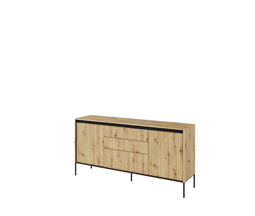 Komoda z oświetleniem TREND TR-01 Dąb Artisan