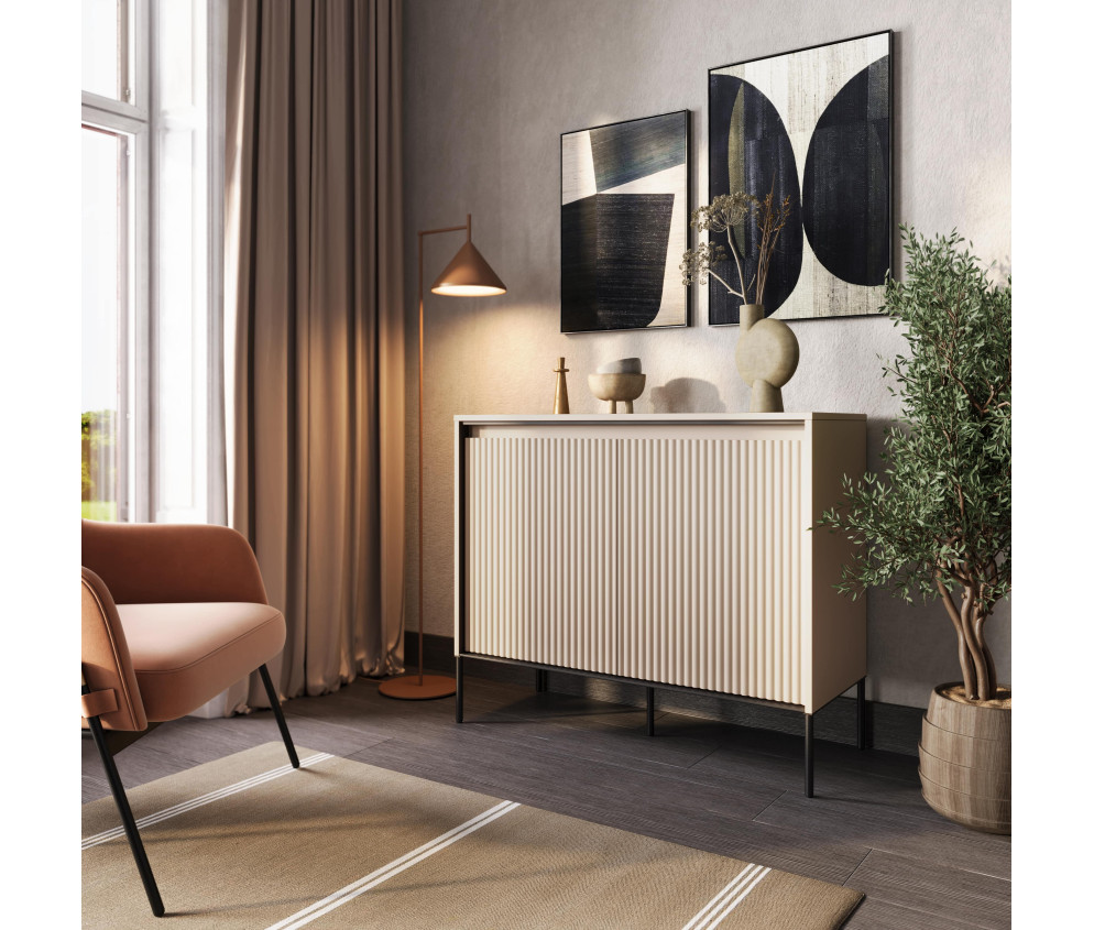 Komoda z oświetleniem TREND TR-02 Beżowa