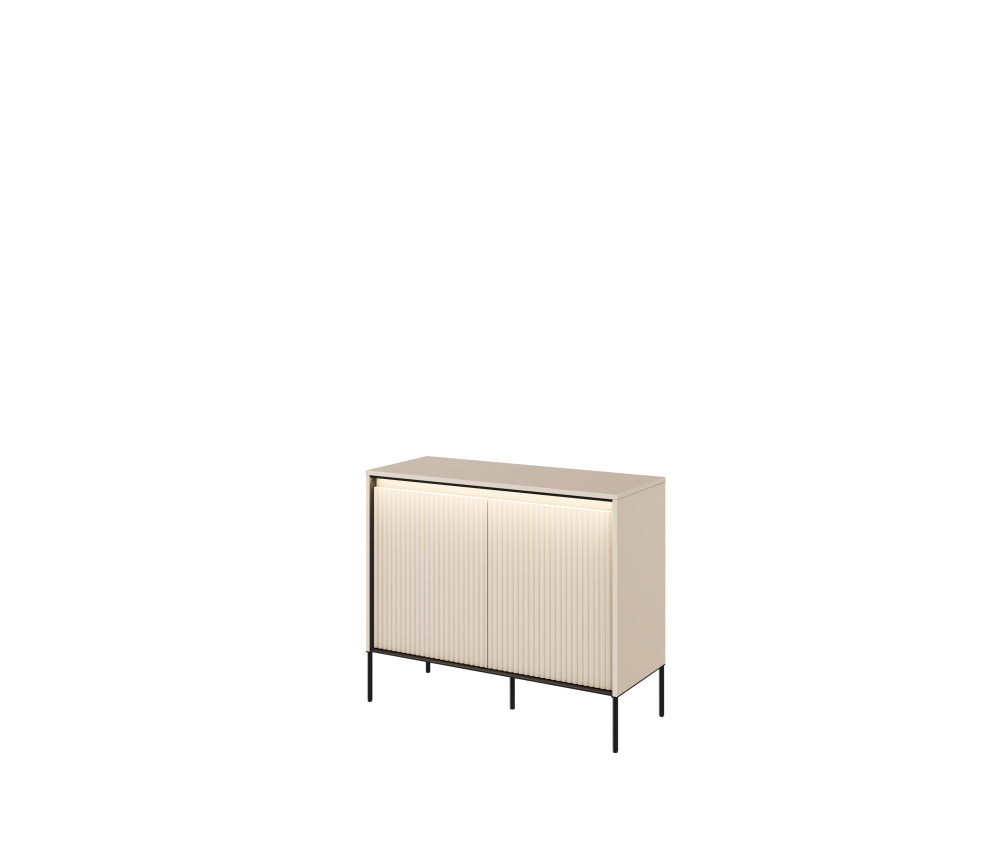 Komoda z oświetleniem TREND TR-02 Beżowa