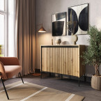 Komoda z oświetleniem TREND TR-02 Dąb Artisan