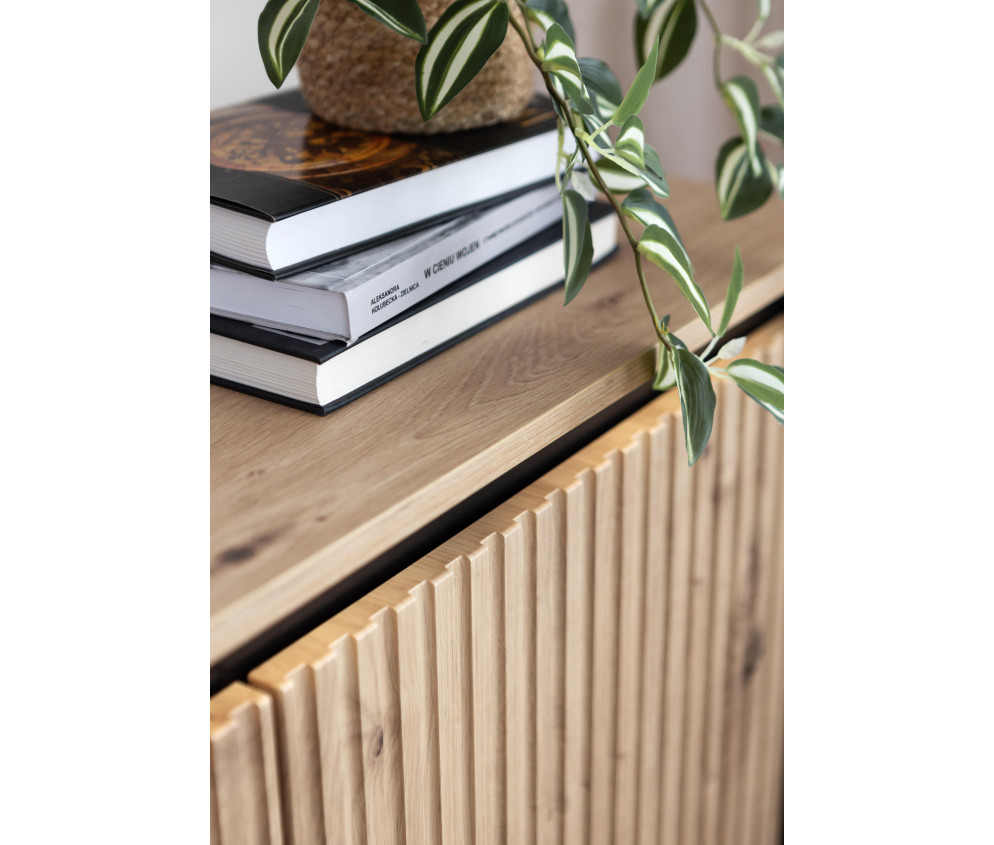 Komoda z oświetleniem TREND TR-02 Dąb Artisan