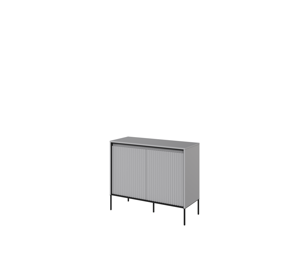 Komoda z oświetleniem TREND TR-02 Szara