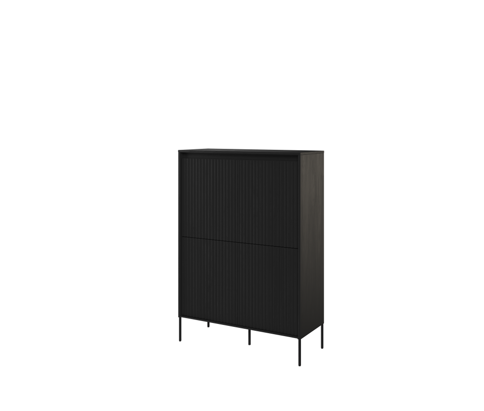 Komoda z oświetleniem TREND TR-03 Czarna