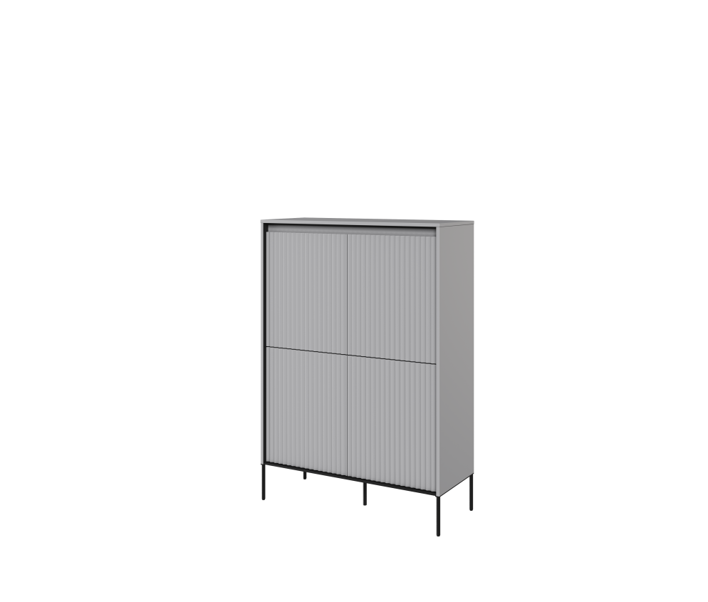 Komoda z oświetleniem TREND TR-03 Szara