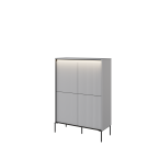 Komoda z oświetleniem TREND TR-03 Szara