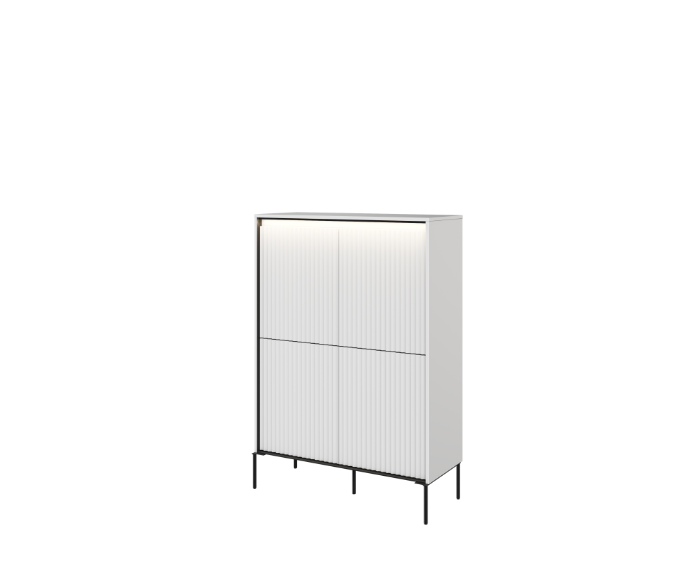 Komoda z oświetleniem TREND TR-03 Biała