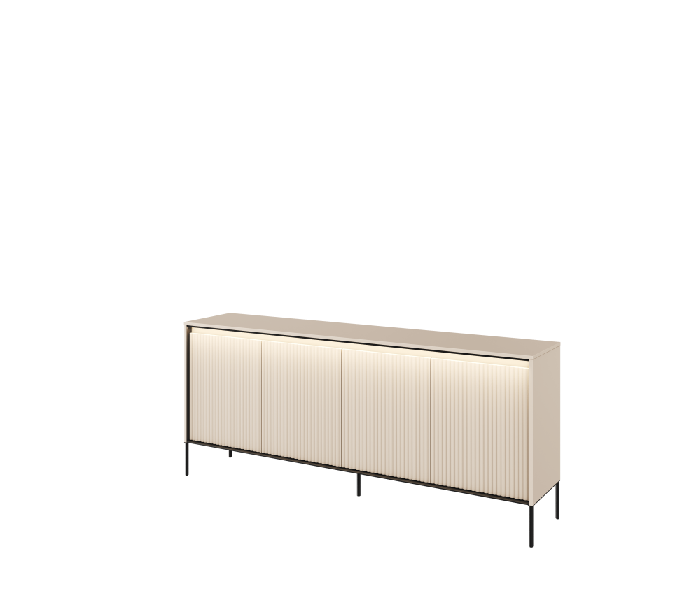 Komoda z oświetleniem TREND TR-04 Beżowa