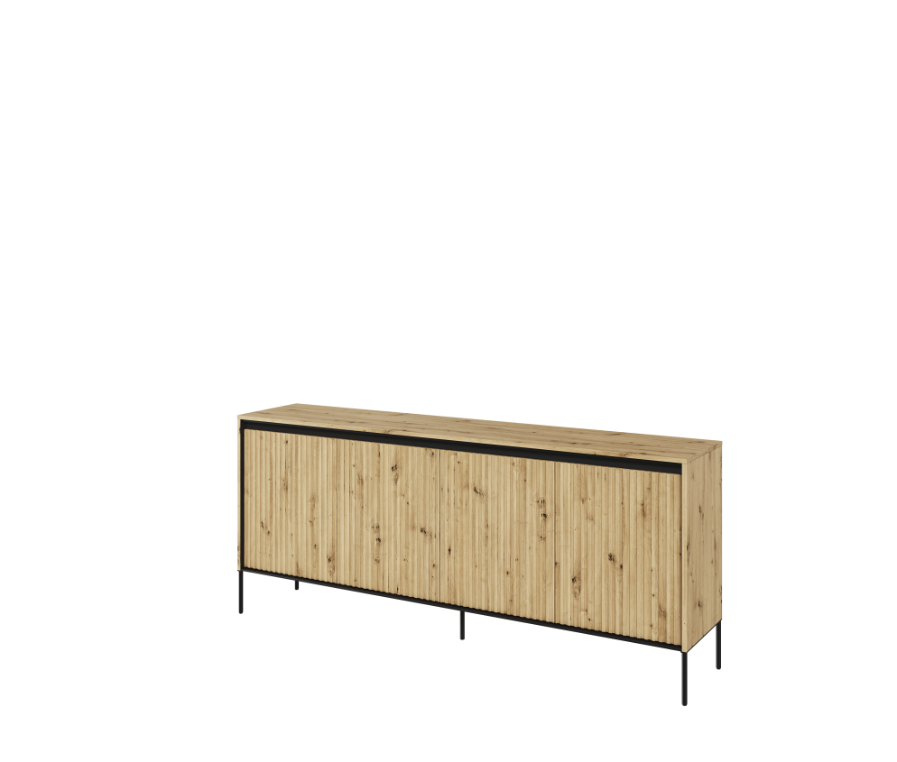 Komoda z oświetleniem TREND TR-04 Dąb Artisan