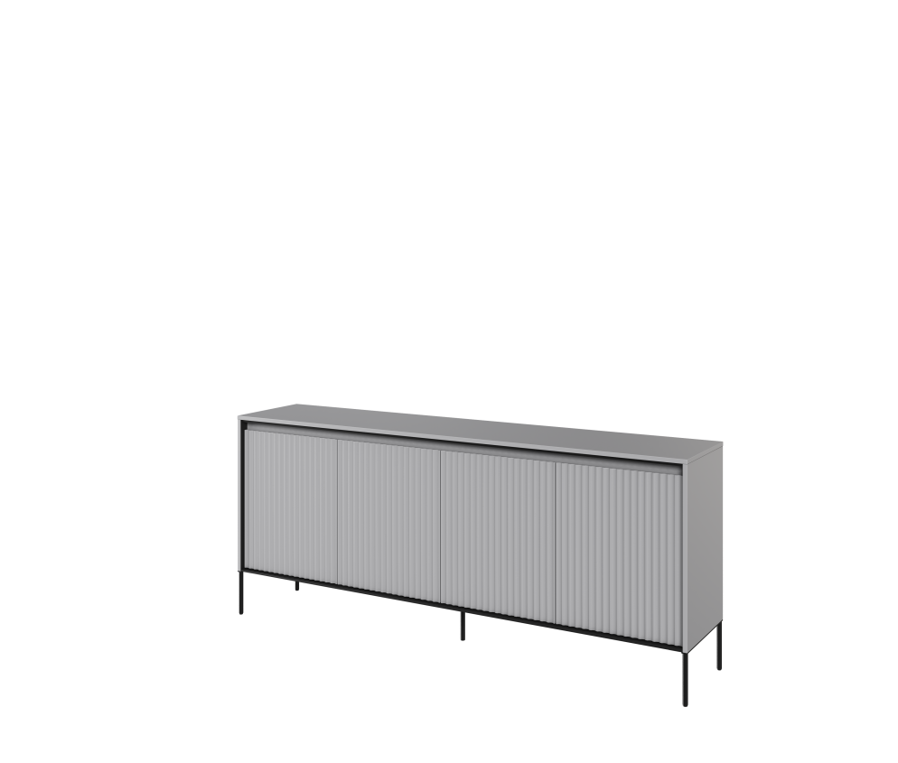 Komoda z oświetleniem TREND TR-04 Szara