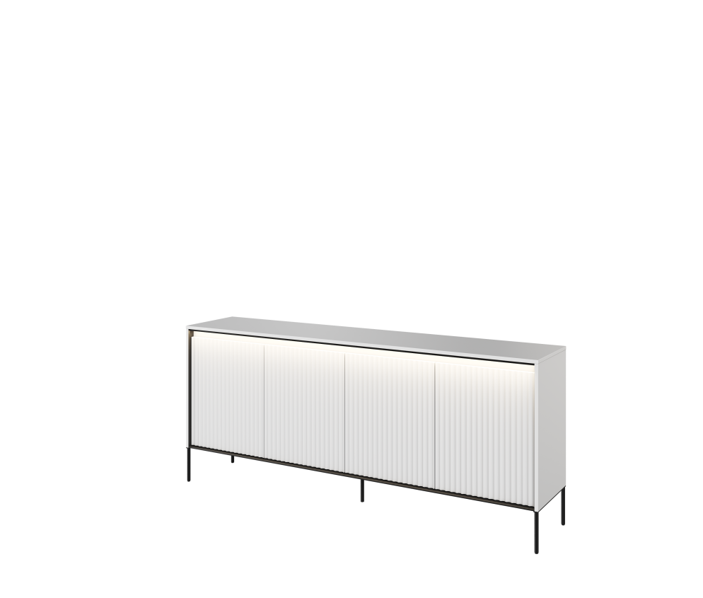 Komoda z oświetleniem TREND TR-04 Biała