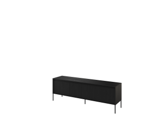 Szafka RTV z oświetleniem TREND TR-05 Czarna