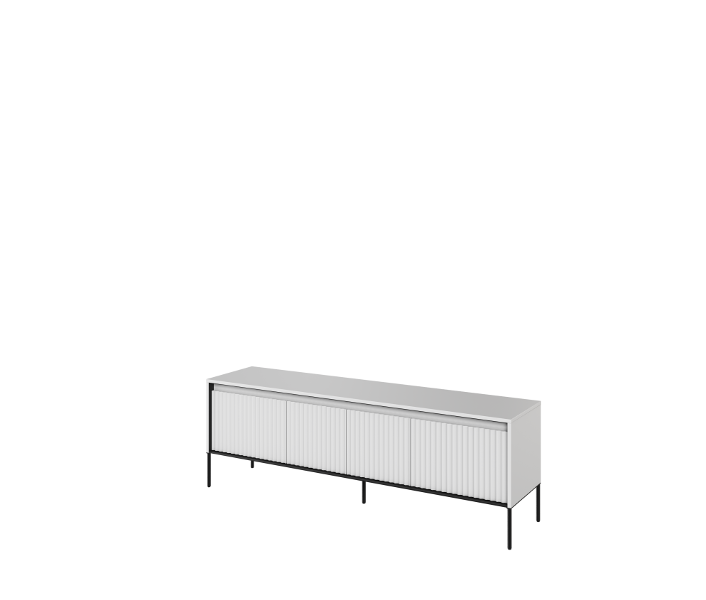 Szafka RTV z oświetleniem TREND TR-05 Biała