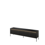 Szafka RTV z oświetleniem TREND TR-06 Czarna