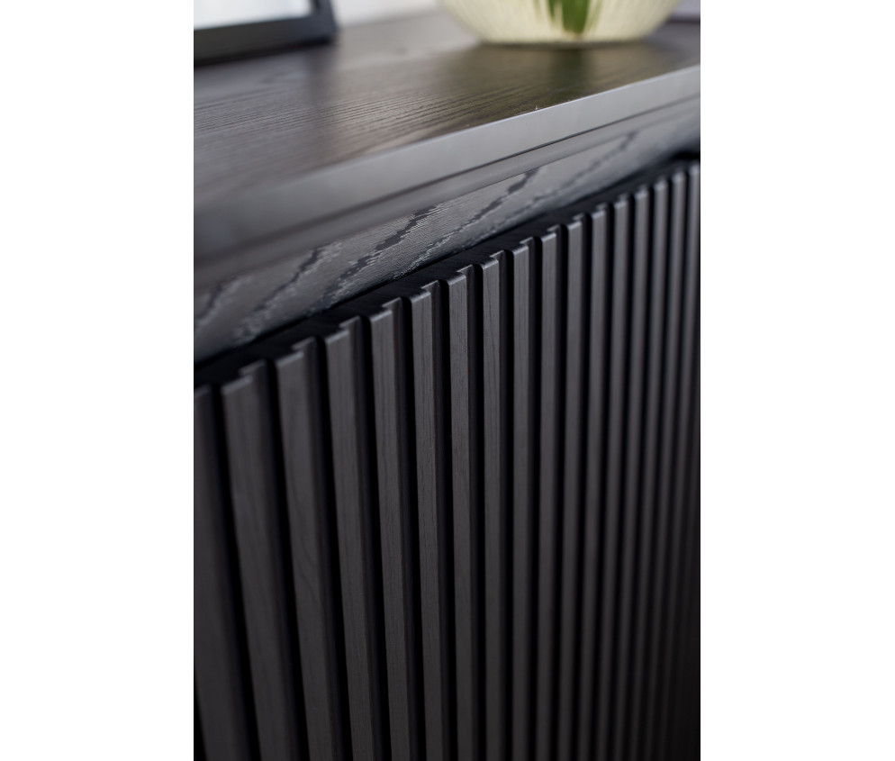 Szafka RTV z oświetleniem TREND TR-06 Czarna