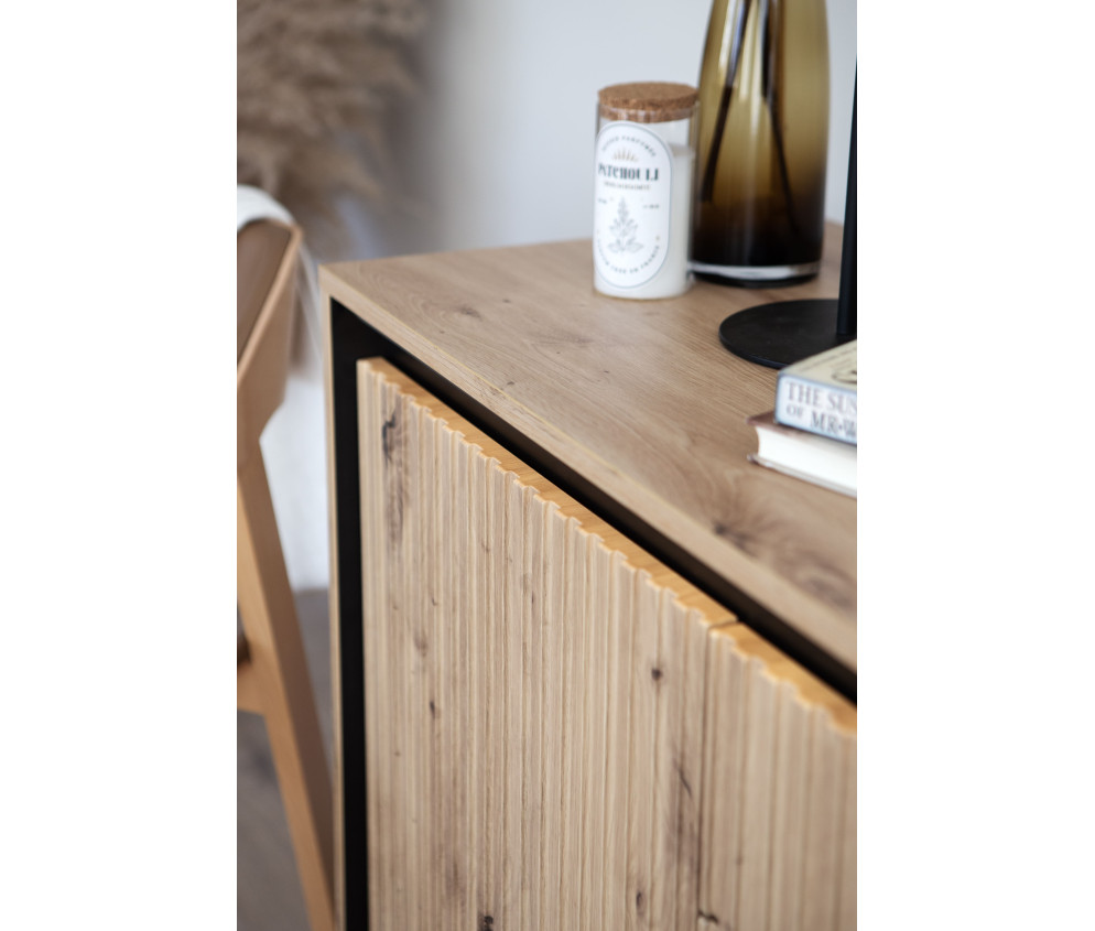 Szafka RTV z oświetleniem TREND TR-06 Dąb Artisan