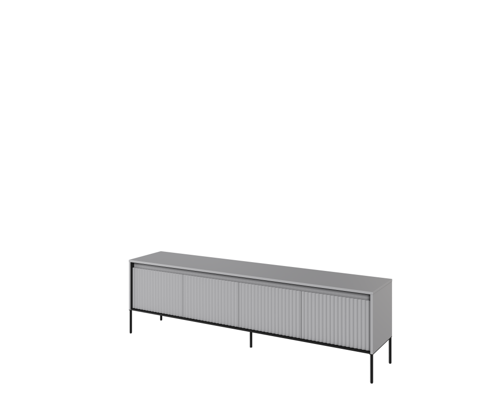 Szafka RTV z oświetleniem TREND TR-06 Szara