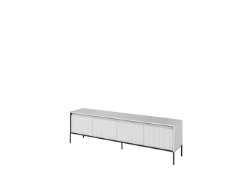 Szafka RTV z oświetleniem TREND TR-06 Biała