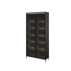 Witryna z oświetleniem TREND TR-07 Czarna