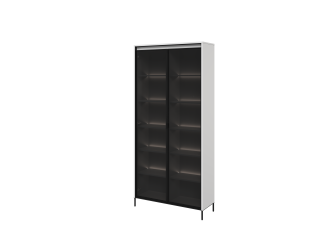 Witryna z oświetleniem TREND TR-07 Biała