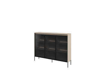 Witryna z oświetleniem TREND TR-08 Beżowa