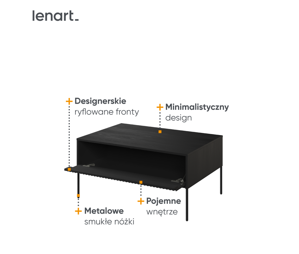 Stolik TREND TR-09 Czarny
