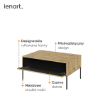 Stolik TREND TR-09 Dąb Artisan