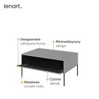 Stolik TREND TR-09 Szary