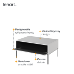 Stolik TREND TR-09 Biały