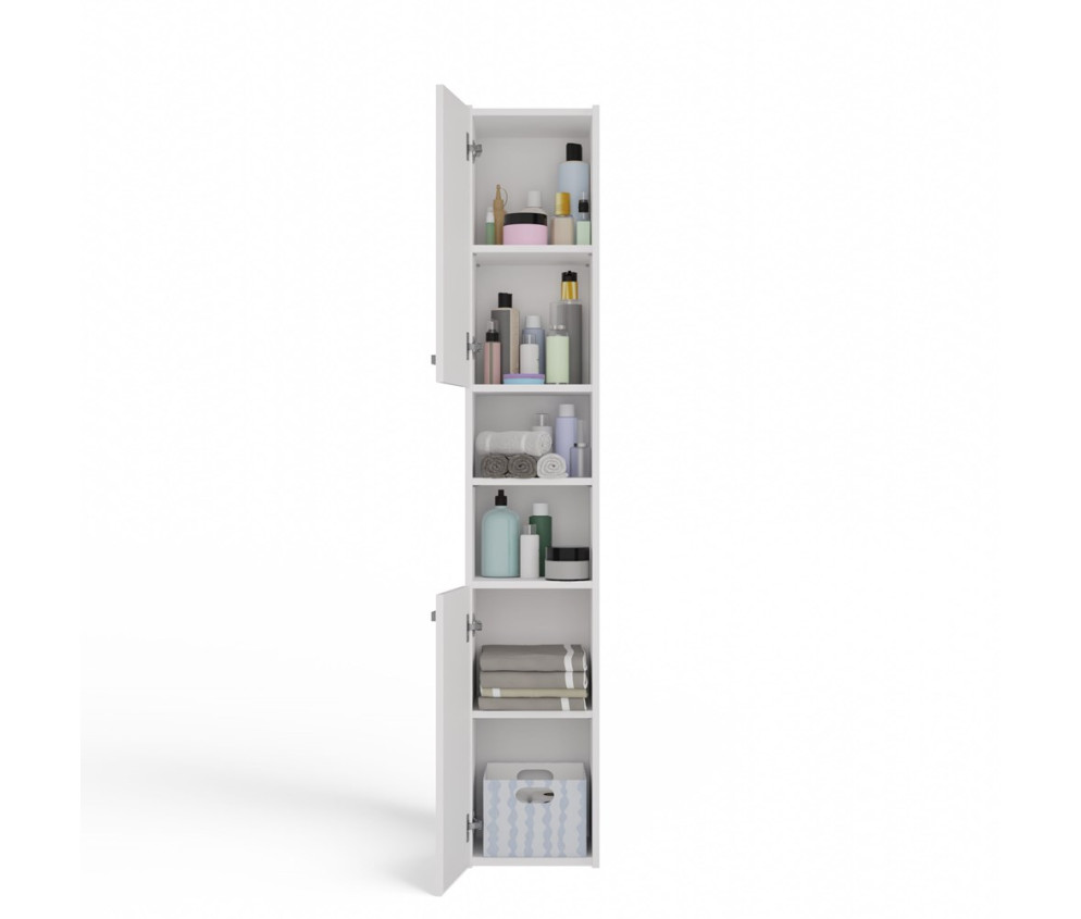 Słupek łazienkowy Sara S30 BIAŁY