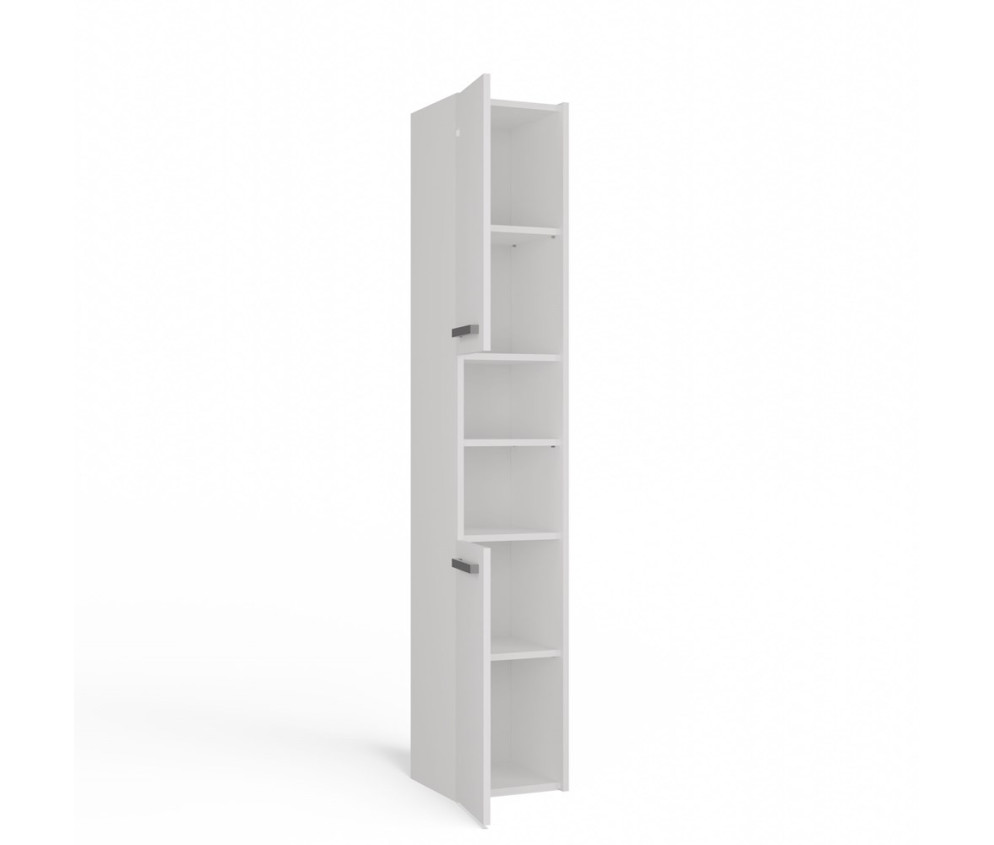 Słupek łazienkowy Sara S33 BIAŁY