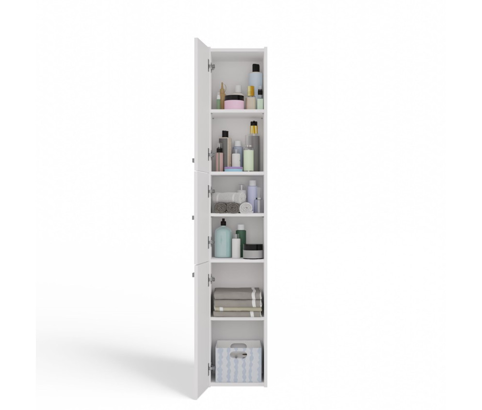 Słupek łazienkowy Sara S33 BIAŁY