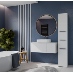 Słupek łazienkowy Sara S33 BIAŁY