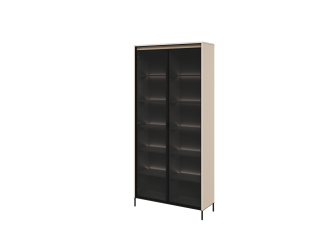 Witryna z oświetleniem TREND TR-07 Beżowa