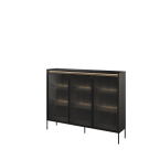 Witryna z oświetleniem TREND TR-08 Czarna