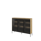 Witryna z oświetleniem TREND TR-08 Dąb Artisan