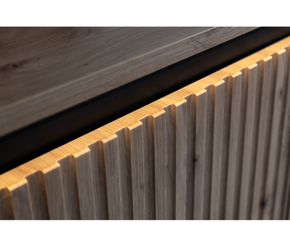 Stolik nocny z oświetleniem TREND TR-10 Dąb Artisan