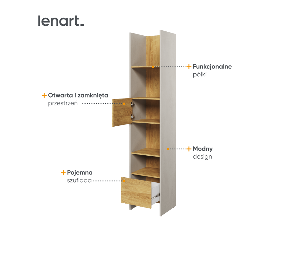 Regał TEEN FLEX TF-02